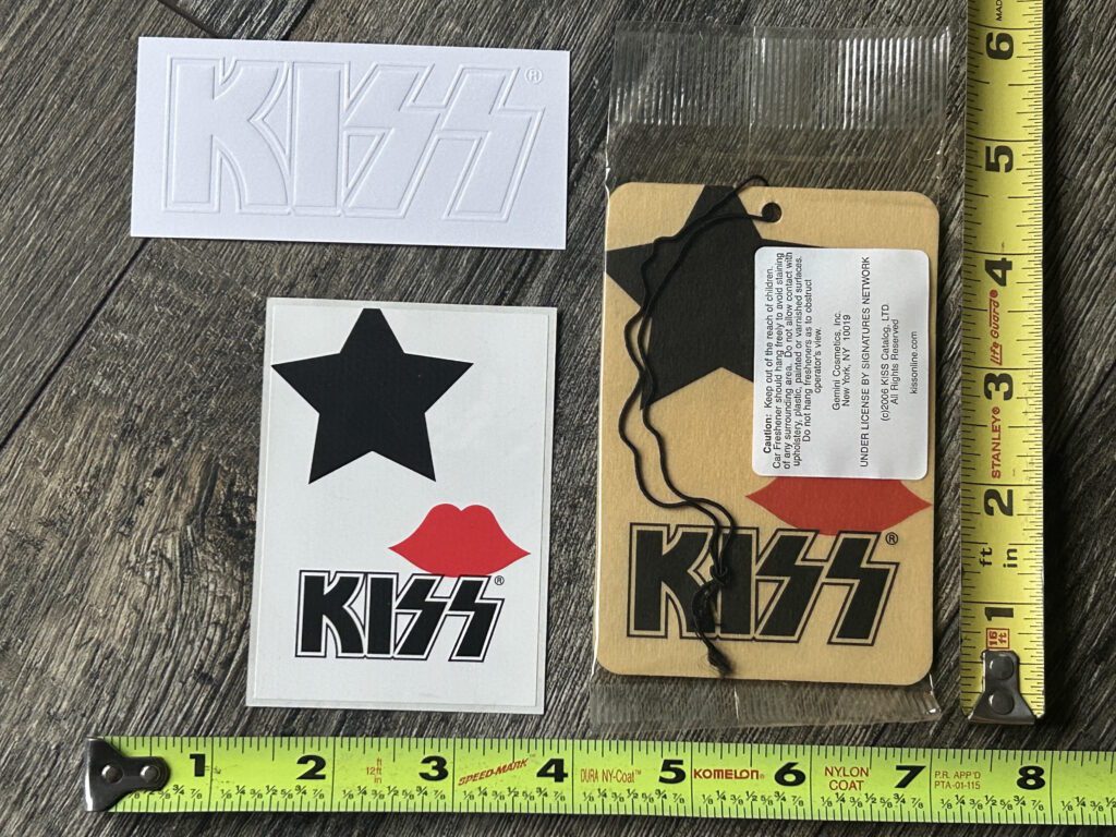 KISS Cologne Perfume Paul Stanley Promo Lot 2006 Vintage Kiss Memorabilia