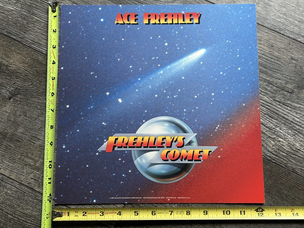 KISS Promo Flat Store Display ACE FREHLEY Frehley's Comet Debut Vintage Kiss