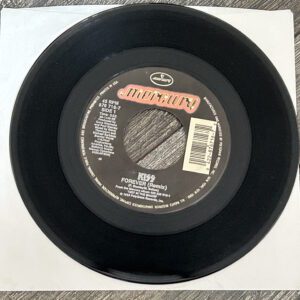 KISS Vinyl 7" 45 Single Forever Remix Street Giveth USA Vintage Kiss Carr Kulick