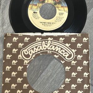 KISS Vinyl 7" 45 Single Detroit Rock City Beth USA Vintage Kiss Aucoin Destroyer