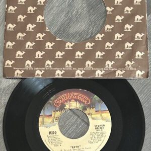 KISS Vinyl 7" 45 Single Beth Detroit Rock City USA Vintage Kiss Aucoin Destroyer
