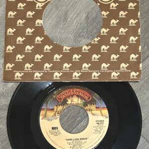 KISS Vinyl 7" Hard Luck Woman Mr. Speed Vintage Kiss Aucoin Rock And Roll Over