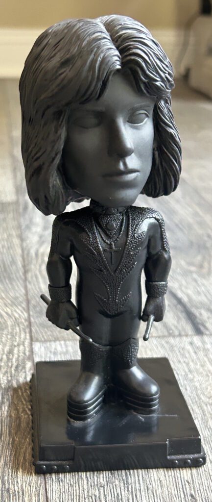 KISS Wacky Wobbler Bobble Head Funko PETER CRISS Unpainted Test Prototype Proof