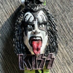 KISS Pendant Gene Simmons Headshop Version Vintage Kiss Memorabilia Aucoin