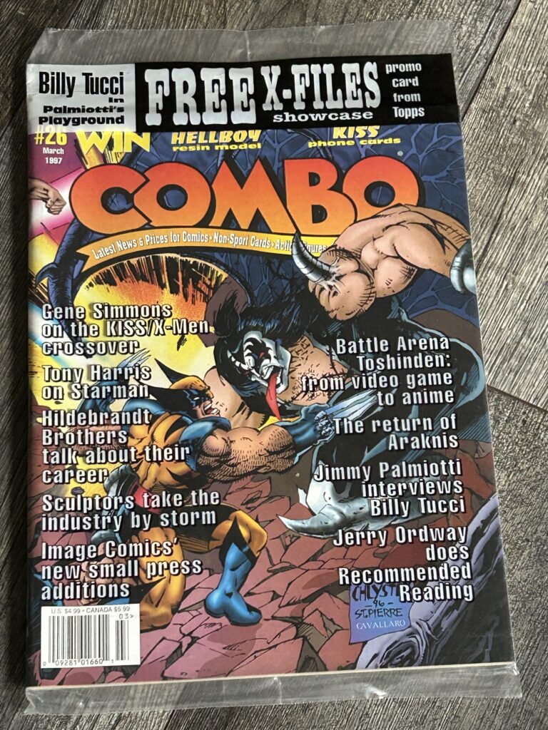 KISS Magazine Combo #26 March 1997 SEALED Vintage Kiss vs X-Men Marvel Comic