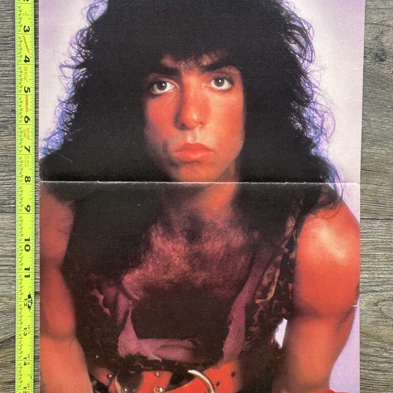 KISS Poster Centerfold Animalize Concert Tour Paul Stanley