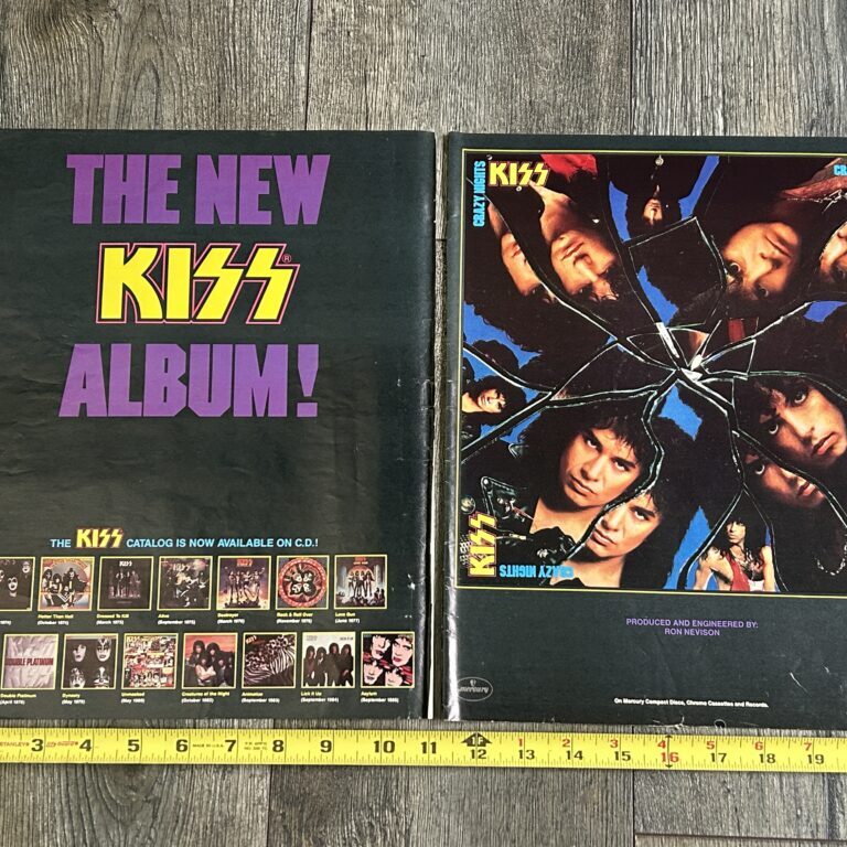 KISS Ad Advert Crazy Nights