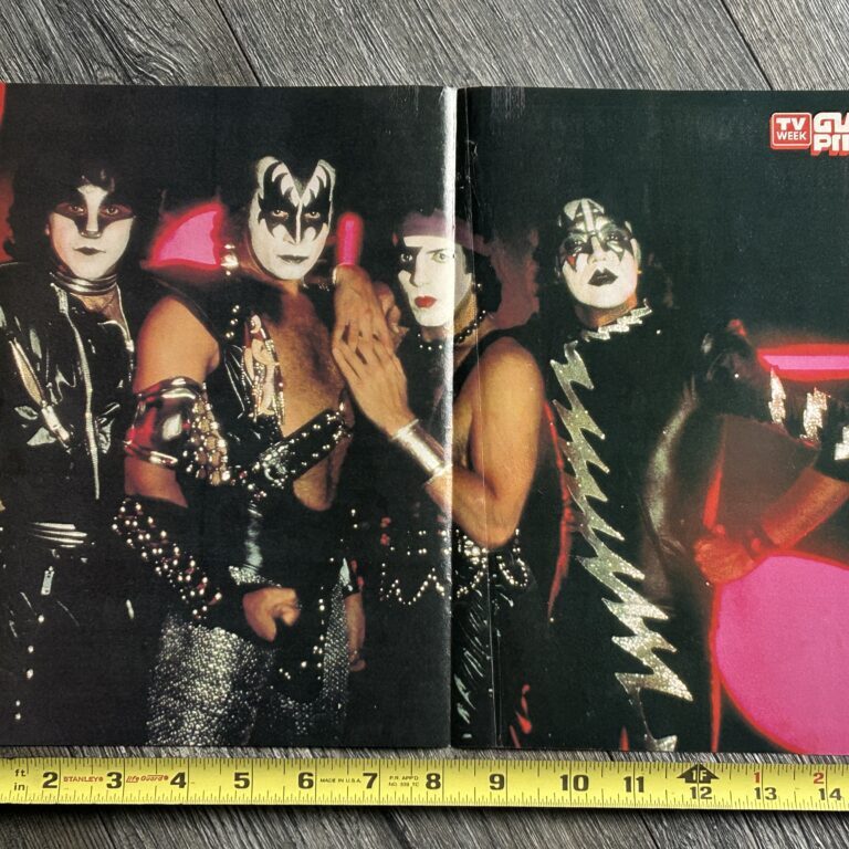 KISS Poster Centerfold The Elder Eric Carr Gene Simmons Paul Stanley Ace Frehley