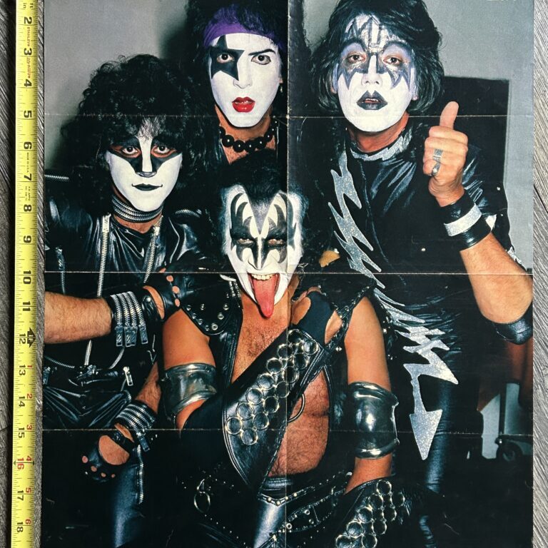 KISS Poster Centerfold The Elder Eric Carr Paul Stanley Ace Frehley Gene Simmons