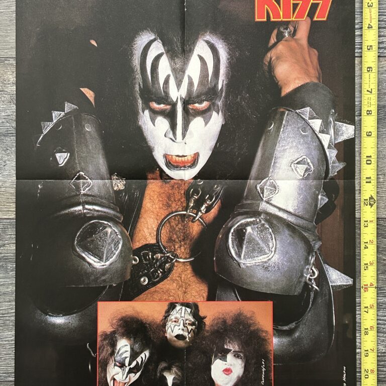 KISS Poster Centerfold Creatures Of The Night Gene Simmons