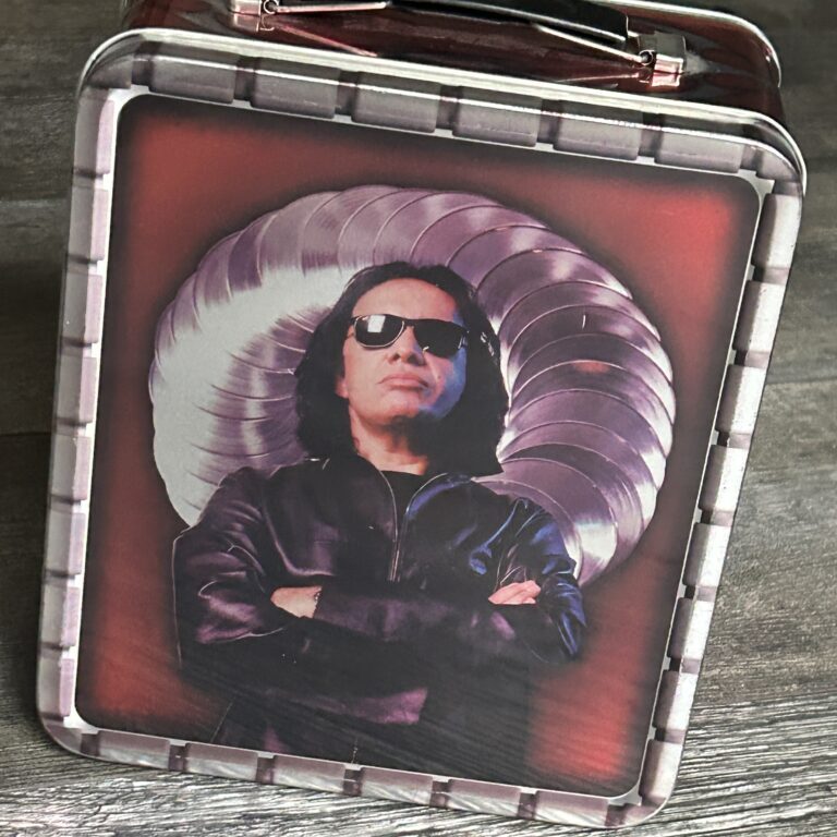 KISS Lunchbox Empty Gene Simmons Sex Money Kiss Vintage Kiss Memorabilia