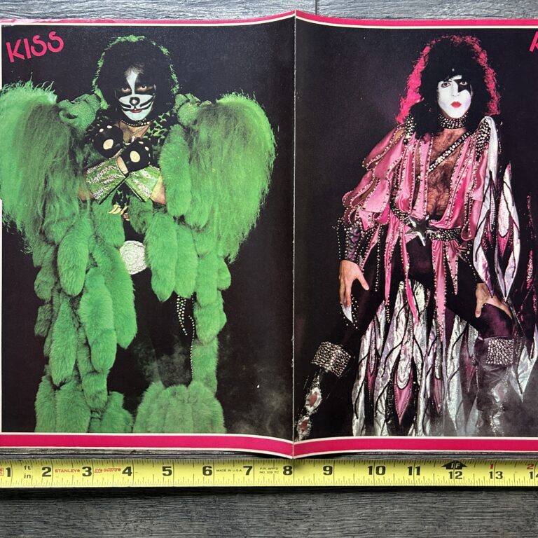 KISS Poster Centerfold Dynasty Paul Stanley Peter Criss Vintage Kiss Aucoin