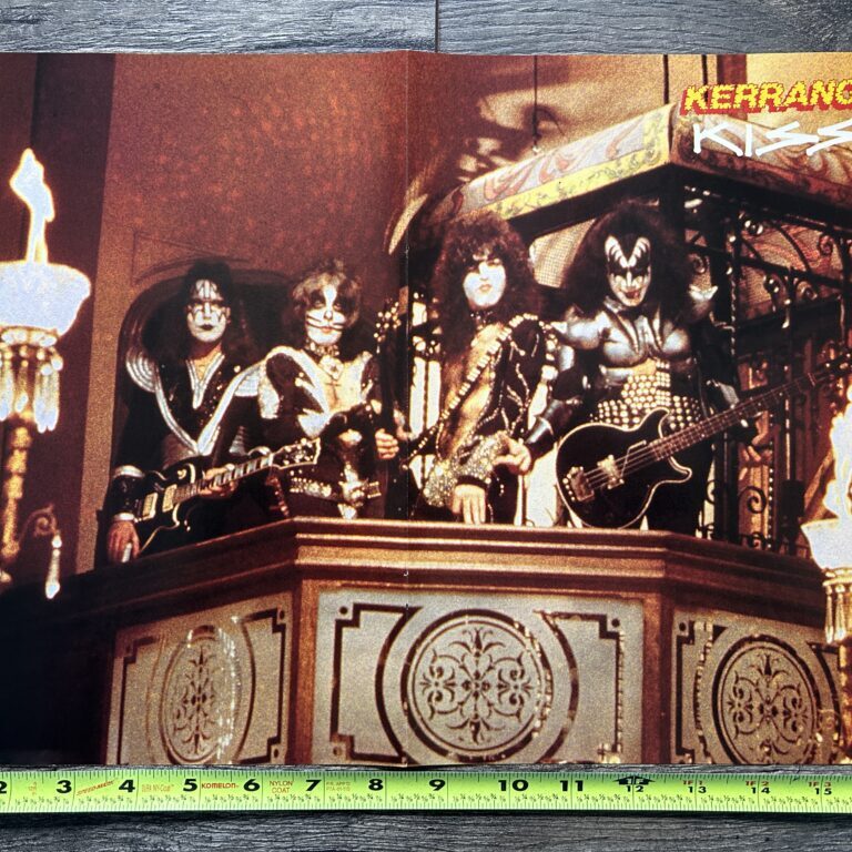 KISS Poster Centerfold Paul Lynde Halloween Balcony Vintage Kiss Aucoin 11x16