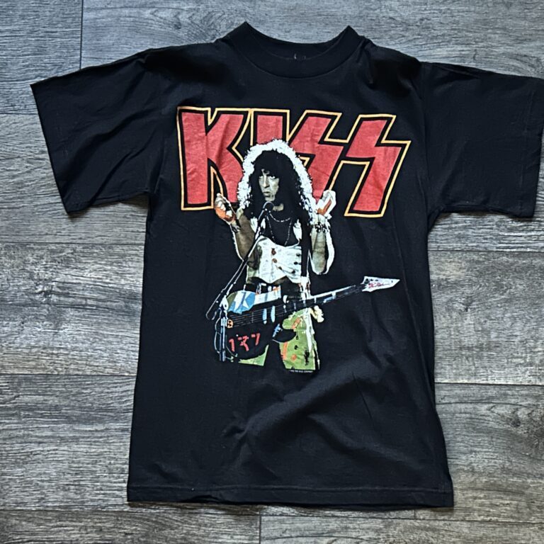 Kiss PAUL STANLEY Vintage Concert T-Shirt Crazy Nights 1988 Vintage Kiss UNWORN