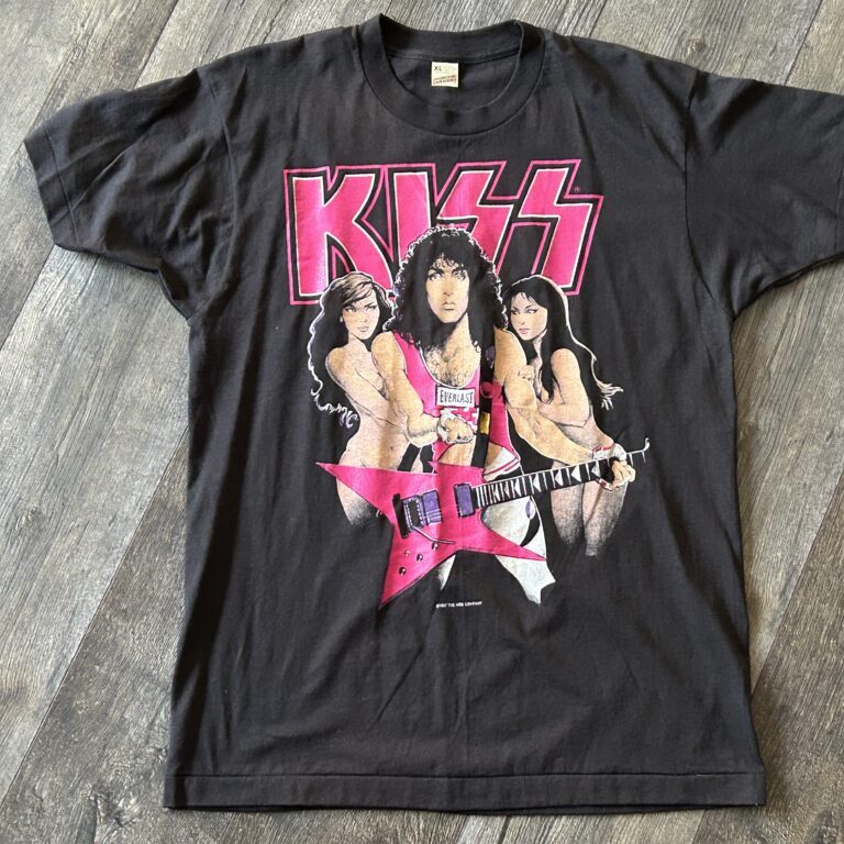 Kiss PAUL STANLEY Vintage Concert T-Shirt Crazy Nights Tour UNWORN Vintage Kiss