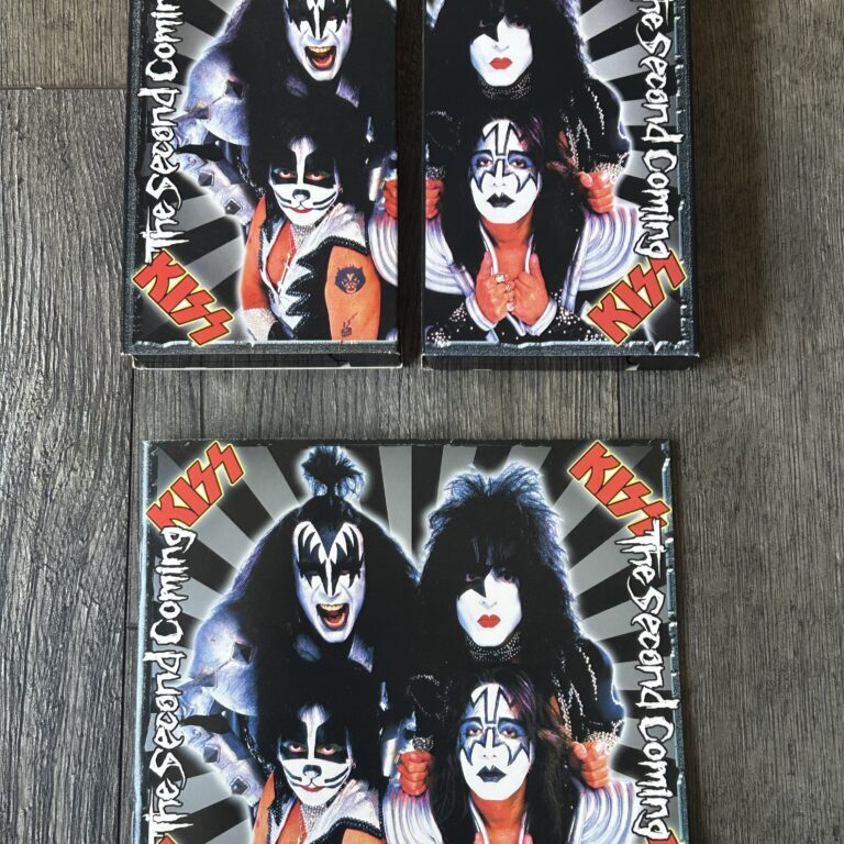 KISS VHS Video Tape THE SECOND COMING Alive Worldwide Reunion Tour Vintage Kiss