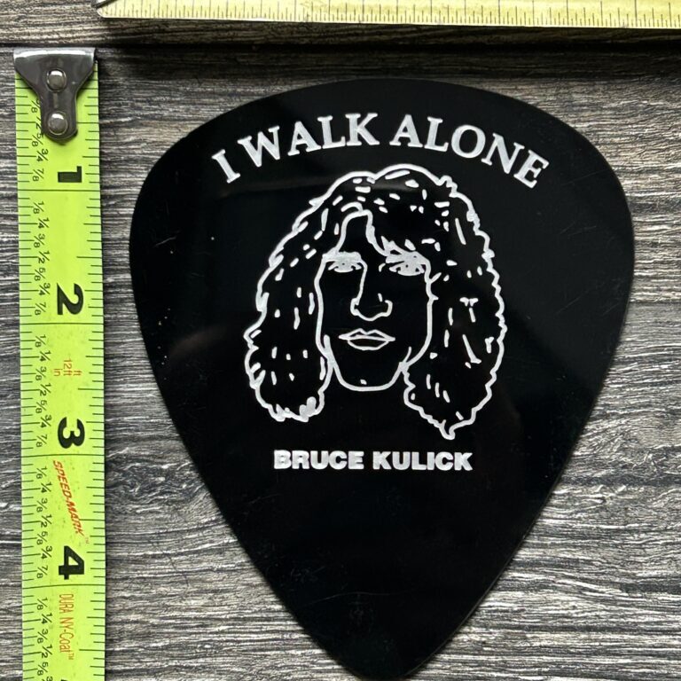 KISS Guitar Pick Large BRUCE KULICK I Walk Alone Carnival Of Souls Vintage Kiss