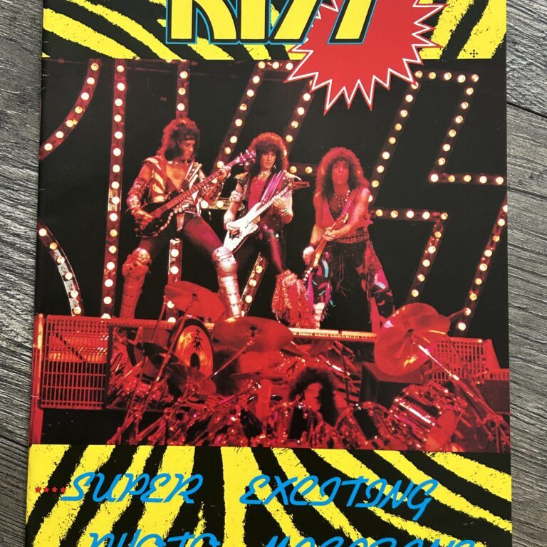 KISS Fanzine Magazine Super Exciting Photo LF Japan Japanese Vintage Kiss 1985