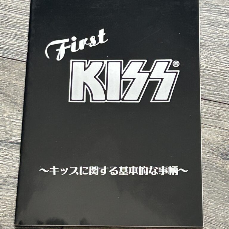 KISS Fanzine Magazine First Kiss Fan Club Japan Japanese 2001 Vintage Kiss