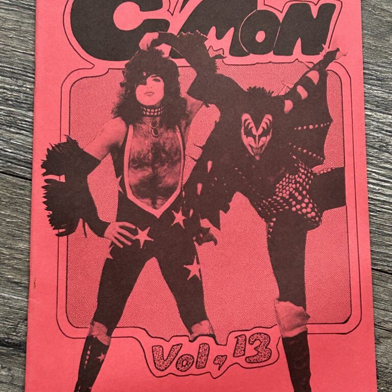 KISS Fanzine Magazine C'Mon #13 Sept 1977 Japan Japanese Vintage Kiss Aucoin