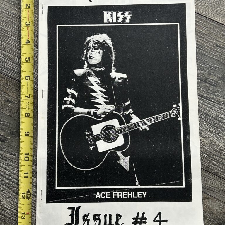 KISS Fanzine Magazine The Oath 4 1983 Creatures Of The Night Canada Vintage Kiss