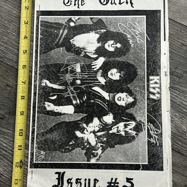 KISS Fanzine Magazine The Oath 5 1983 Creatures Of The Night Canada Vintage Kiss