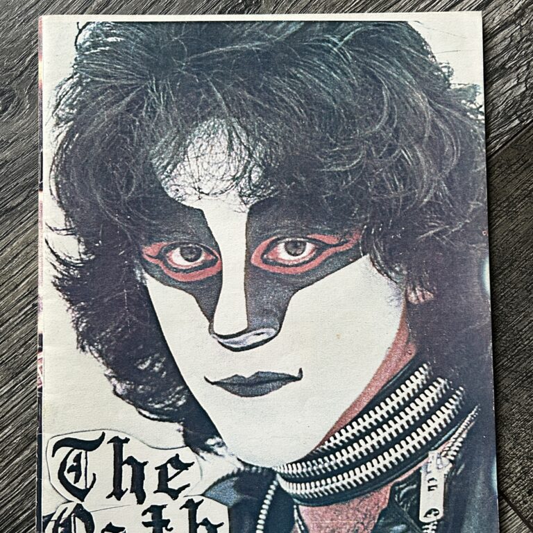 KISS Fanzine Magazine The Oath Last Issue 1984 Eric Carr Canada Vintage Kiss