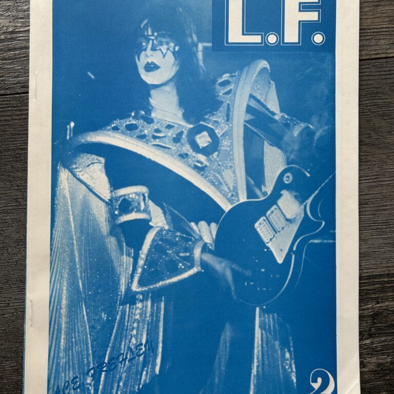 KISS Fanzine Magazine LF Vol 2 1981 Unmasked Japan Japanese Vintage Kiss Aucoin