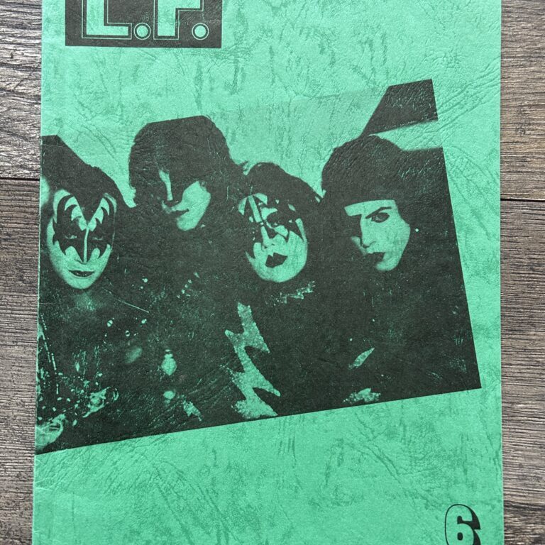 KISS Fanzine Magazine LF Vol 6 1981 The Elder Japan Japanese Vintage Kiss Aucoin