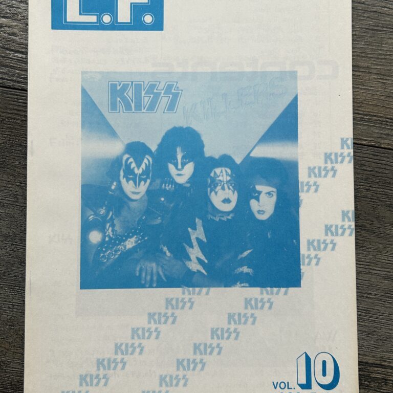 KISS Fanzine Magazine LF Vol 10 1982 Killers Japan Japanese Vintage Kiss