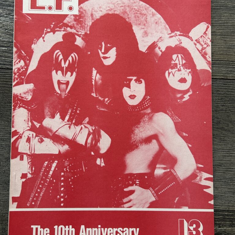 KISS Fanzine Magazine LF Vol 13 1983 Creatures Night Japan Japanese Vintage Kiss