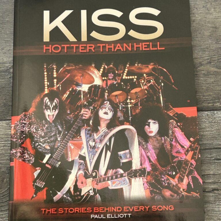 KISS Book Hotter Than Hell Softcover Vintage Kiss Paul Elliott 2009