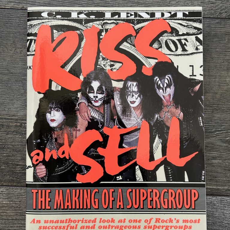 KISS Book Kiss & Sell Softcover 1st Print CK Lendt 1997 Vintage Kiss Unread