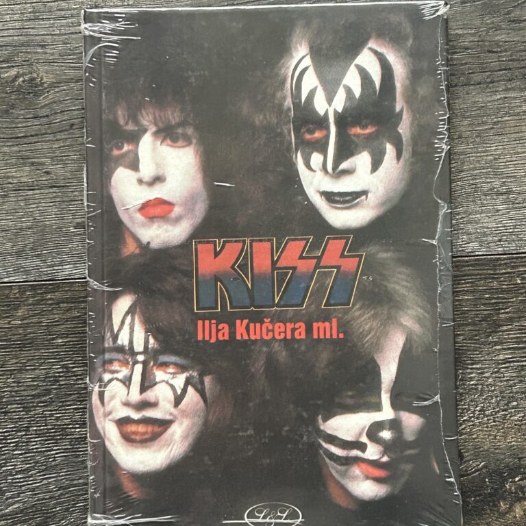 KISS Book llja Kucera ml Hardcover SEALED w/ Poster Czech 1995 Vintage Kiss