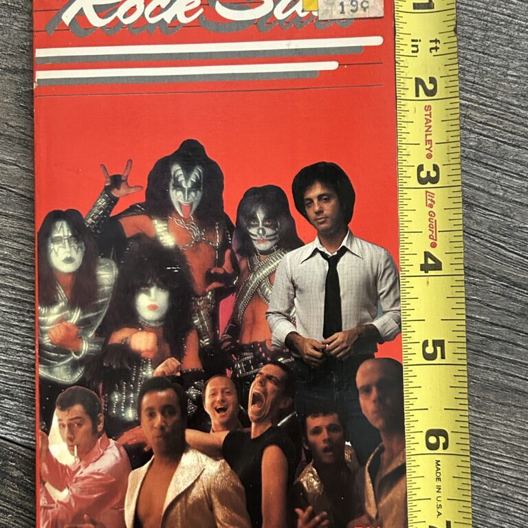 KISS Book ROCK STARS Paperback Book Ditlea 1979 Vintage Kiss Aucoin UNREAD