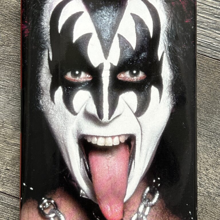 Kiss Book GENE SIMMONS Kiss And Makeup Hardcover 2001 Vintage Kiss Aucoin Era