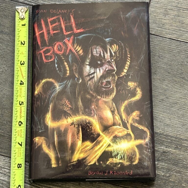 KISS Book Sean Delaney Hell Box Hardcover Bryan Kinnaird Vintage Kiss Aucoin