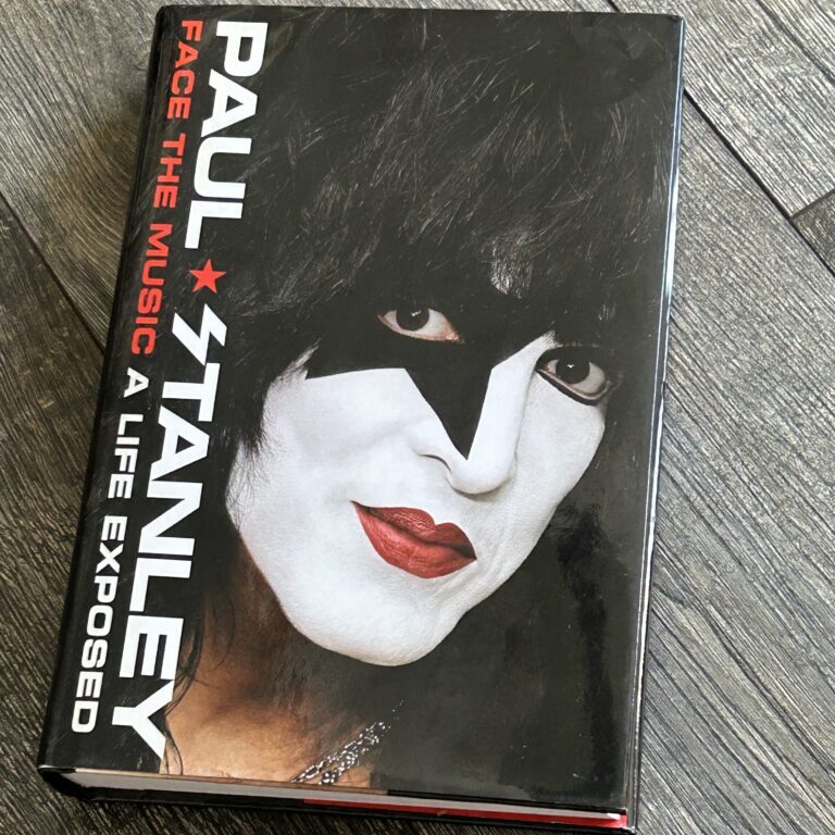 Kiss Book PAUL STANLEY Face The Music Hardcover Book 1st Edition Vintage Kiss