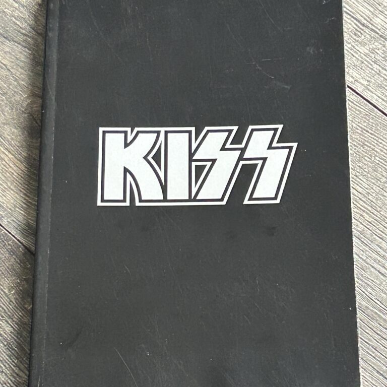 KISS Book Softcover Insert KISS CD Box Set Cigar Case 2001 Vintage Kiss Aucoin