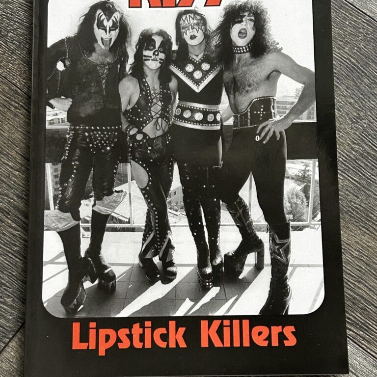 ok Lipstick Killers UK SC Orange Logos 1997 Vintage Kiss Aucoin 1974-1982