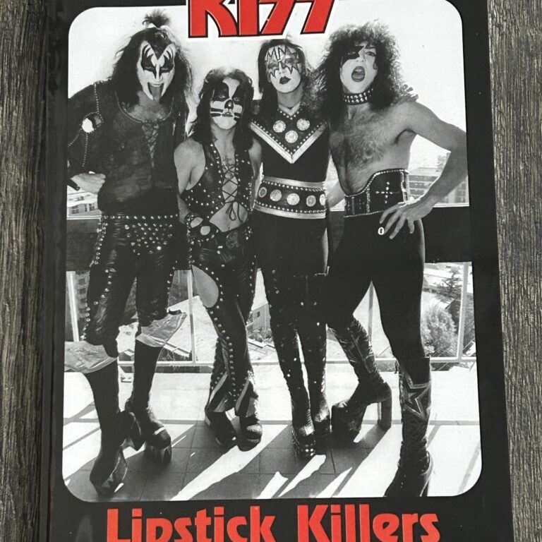 KISS Book Lipstick Killers UK SC Red Logos 1997 Vintage Kiss Aucoin 1974-1982