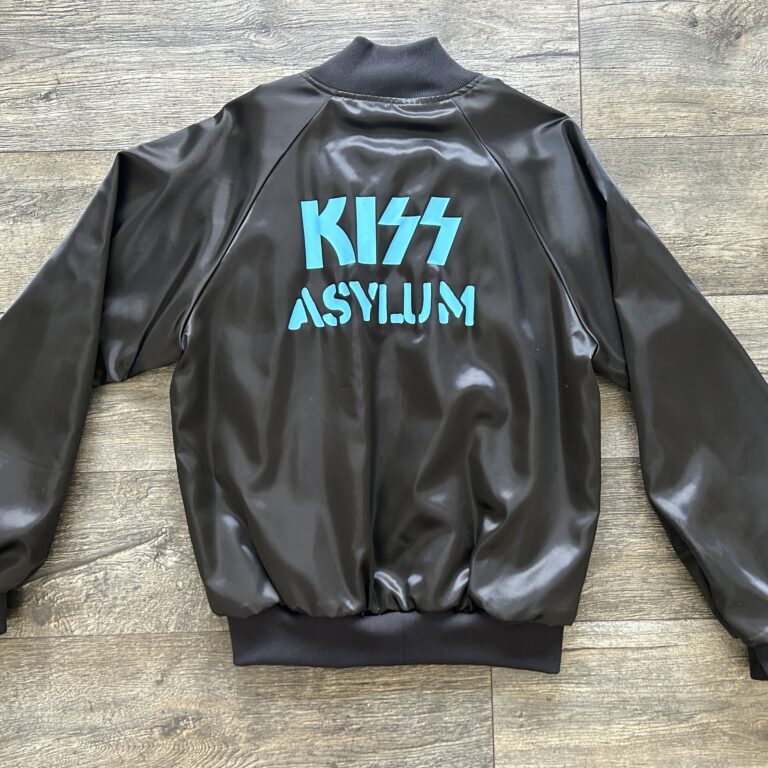 KISS Vintage Satin Jacket Promo Asylum Album Release Polygram Vintage Kiss