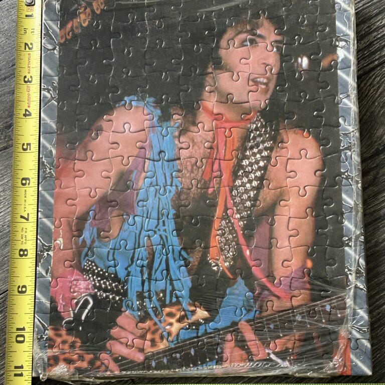 KISS Puzzle Argentina Paul Stanley Lick It Up Concert Tour Sealed Vintage Kiss