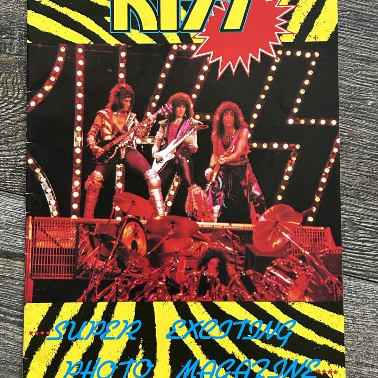 KISS Fanzine Magazine Super Exciting Photo LF Japan Japanese Vintage Kiss 1985