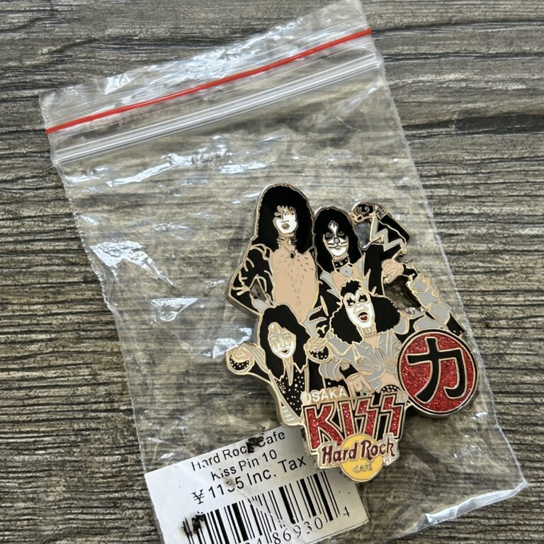 KISS Hard Rock Café Pin Badge Destroyer Japan Japanese LE 500 2003 Vintage Kiss