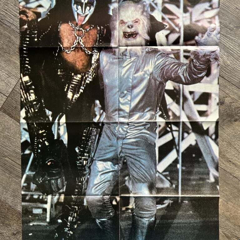 KISS Poster Centerfold Vintage Kiss Meets The Phantom GENE SIMMONS Aucoin 20x31