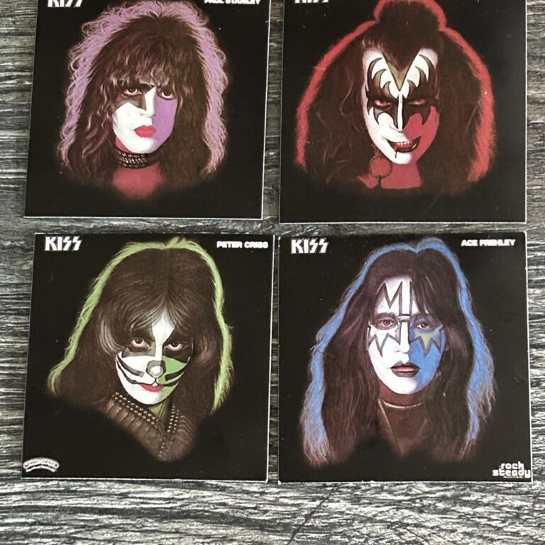 KISS Magnet 1978 Solo Albums Set Gene Paul Peter Ace Vintage Kiss Memorabilia