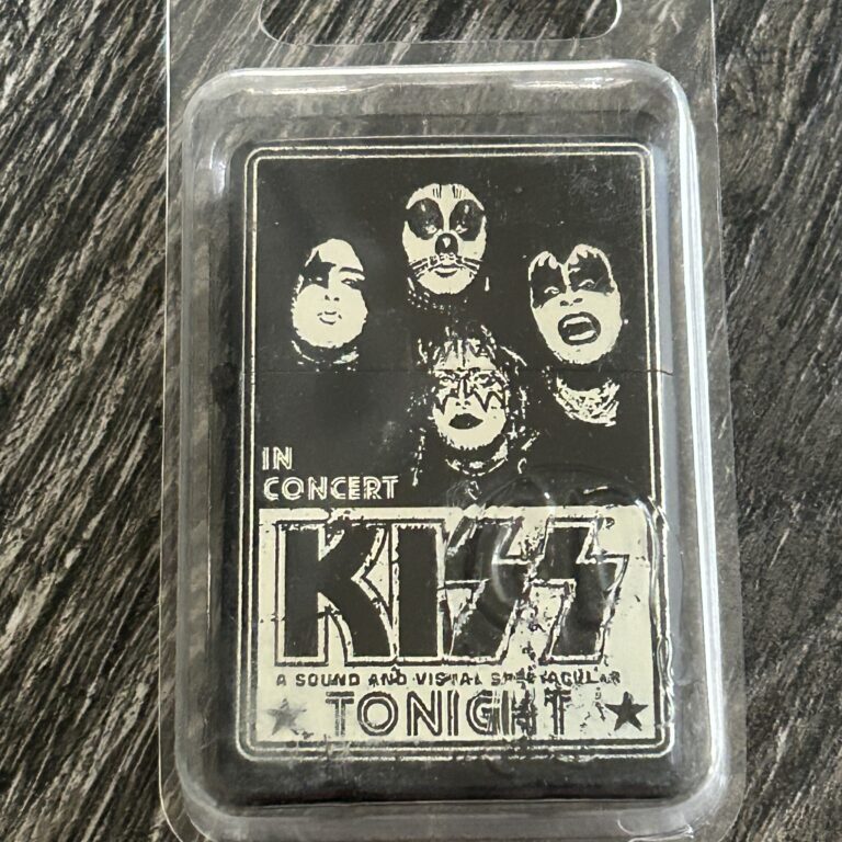 KISS Lighter Flip Top In Concert Tonight SEALED C&D '06 Vintage Kiss Memorabilia