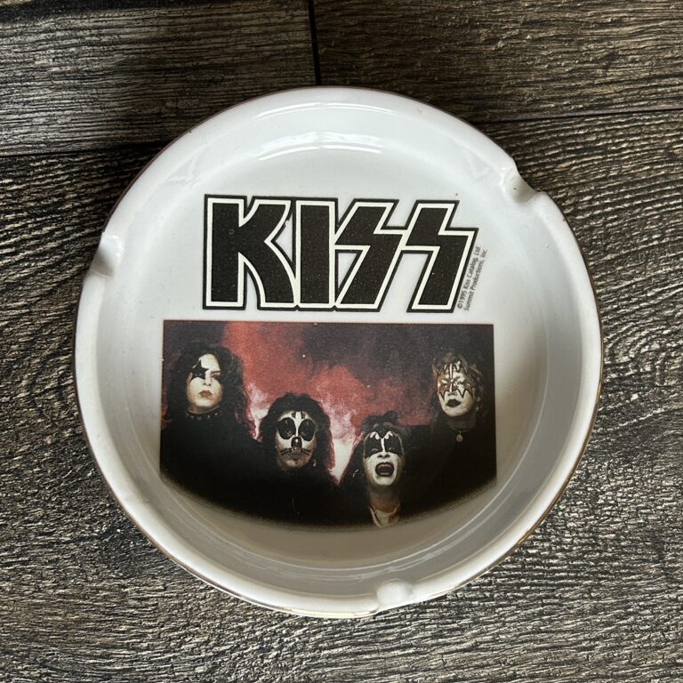 KISS Ashtray Jewelry Holder Debut Album Summit 1995 Vintage Kiss Memorabilia