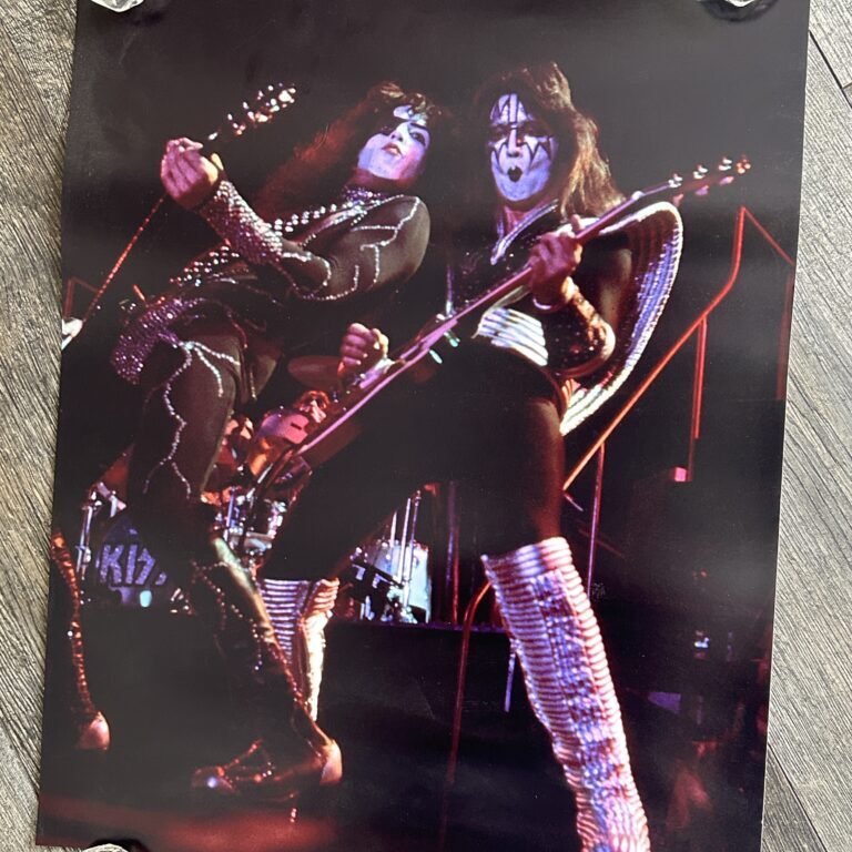 KISS Photo Poster Destroyer Tour Ace Frehley Paul 16x20 Vintage Kiss Aucoin